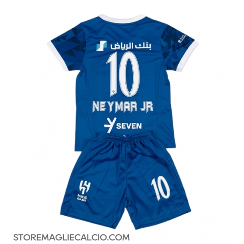 Al-Hilal Neymar Jr #10 Maglia Gara Casa Repliche 2024-25 Bambino Maniche Corte Al-Hilal Neymar Jr #10 Maglia Gara Casa Repliche 2024-25 Bambino Maniche Corte